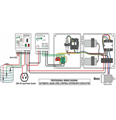2-Second Auto Delay Self-Starter Switch for Submersible Starter Panels