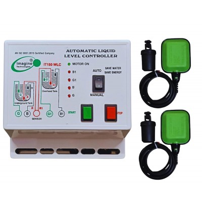Fully Automatic Water Level Controller and Indicator with 2 Float Sensor