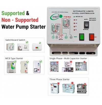 Fully Automatic Water Level Controller and Indicator with 2 Float Sensor