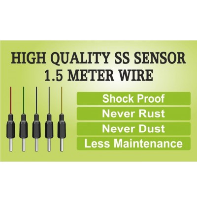 Fully Automatic Water Level Controller and 4 Level Indicator With 5 Nos Sensor