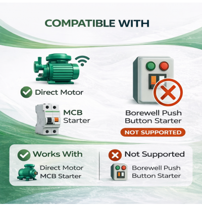Smart WiFi Based Fully  Automatic Water Level Controller & indicator For Overhead tank with Tank Full and Tank Empty Buzzer .