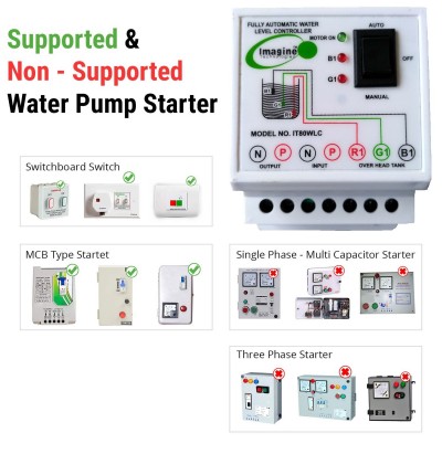 Fully Automatic Water Level Controller For Single Tank (Model No-IT80WLC )