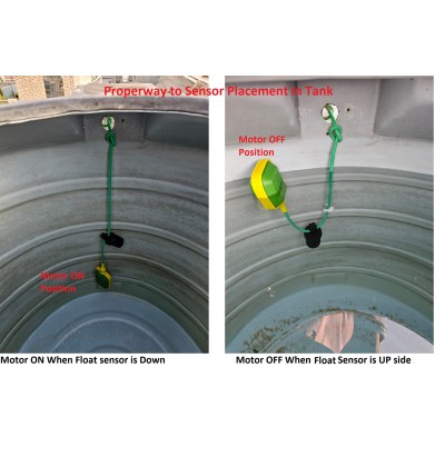 Fully Automatic Water Level Controller For Single Tank With Float Sensor MODEL NO-IT82WLCF