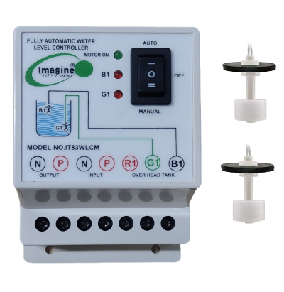 Fully Automatic Water Level Controller and Indicator With Maintenance Free Magnetic Sensor