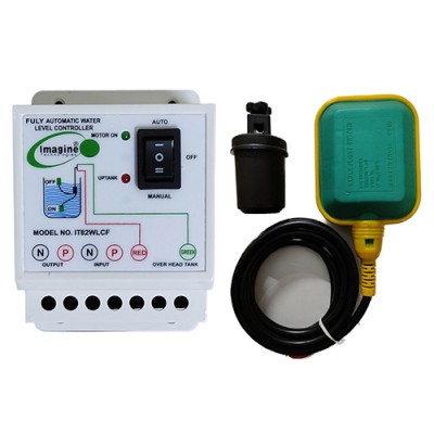 Fully Automatic Water Level Controller For Single Tank With Float Sensor