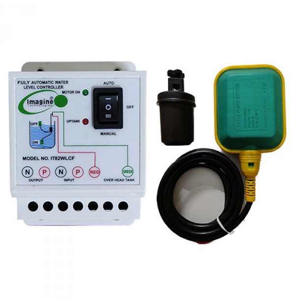 Fully Automatic Water Level Controller For Single Tank With Float Sensor MODEL NO-IT82WLCF